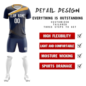 Precios al por mayor, uniforme de fútbol transpirable de secado rápido, ropa de fútbol con logotipo personalizado de alta calidad - Product Image 2