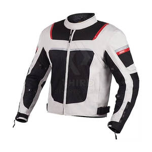 Veste en textile durable pour hommes conçue avec une fermeture éclair à l'avant et une veste en textile ajustable à la taille - Product Image 5