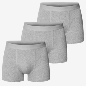 Lot de 3 boxers pour homme, couleur unie |   Sous-vêtements en gros |   Faible MOQ disponible, directement de l'usine - Product Image 2