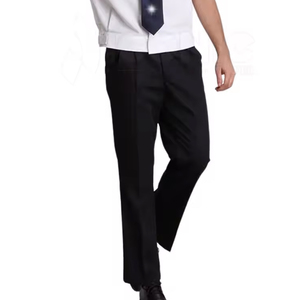 Vente en gros de haute qualité 100% polyester hommes uniformes de sécurité/dernière conception personnalisée personnalisé prix usine hommes uniforme de sécurité - Product Image 2