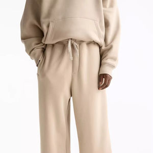 Fabricant de vêtements en gros, ensembles de survêtements d'hiver surdimensionnés pour hommes, en molleton de coton, logo personnalisé, respirant, léger, décontracté - Product Image 5