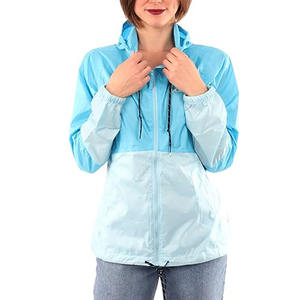 Chaqueta cortavientos Otoño Lluvia Chaqueta cortavientos a prueba de viento Cremallera completa Transpirable Mujer Chaqueta cortavientos de lluvia para hombres 2026 - Product Image 1