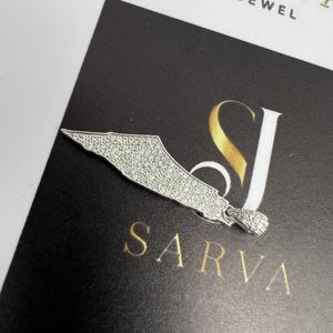 Iced personalizado nombre inicial letra S925 plata fina colgantes VVS Moissanite diamante Hip Hop colgante oro blanco lujo fino - Product Image 6