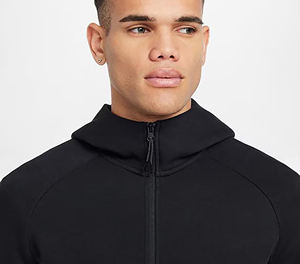 Sweats à capuche pour hommes avec fermeture éclair complète sweat à capuche avec logo imprimé personnalisé pour hommes et femmes vente en gros - Product Image 3