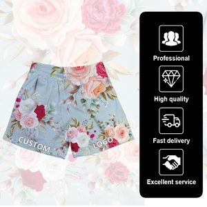 OEMODM, pantalones cortos de malla estampados transpirables de alta calidad para hombres, logotipo personalizable, tamaño 6XL, pantalones cortos con bolsillos de longitud recortada, envío DDP - Product Image 2