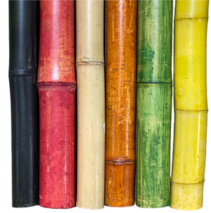 Extra Large Raw Natural Eco-Friendly <b>Bamboo</b> Poles Wholesale Cheap Factory Price for Construction <b>Fence</b> Garden From Indian Vendor - Product Image 6