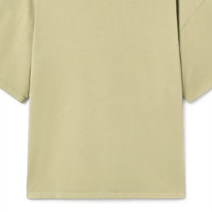 เสื้อยืดผู้ชายคุณภาพสูงเสื้อผ้าผู้ชายสำหรับฤดูร้อนเสื้อยืดโอเวอร์ไซส์ผ้าคอตตอนสีพื้น - Product Image 6