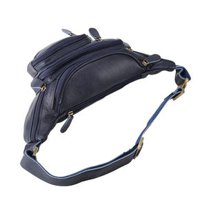 Sac banane en cuir de vache véritable 100% - Vente chaude 2026 - Fabrication OEM - Sac de voyage personnalisé au Pakistan - Product Image 4