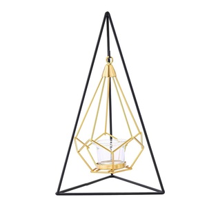 Portavelas de aspecto atractivo, candelabro de estilo europeo para iglesia, boda, fiesta, hogar Interior - Product Image 6