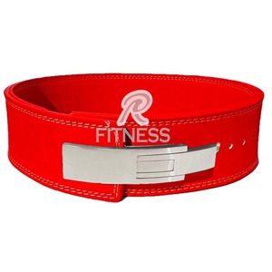 Cinturón de Levantamiento de Pesas RC Fitness Wear, Personalizado, con Soporte para la Espalda, de Cuero, Antideslizante, Ligero, Ajustable, Unisex, para Fisicoculturismo - Product Image 1