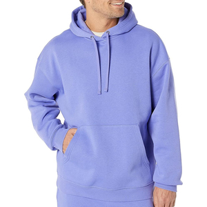 Sweat à capuche en coton mélangé pour homme, taille plus, molleton lourd, hiver, écologique, vente en gros, streetwear surdimensionné - Product Image 1