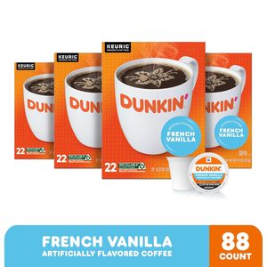 Café aromatisé à la vanille française Dunkin', 88 dosettes Keurig K-Cup - Product Image 5