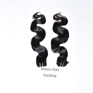 Extensiones de Cabello Humano Virgen sin Procesar, Ondulado Natural, al por Mayor, Precio Económico, Proveedor de Cabello Humano Virgen - Product Image 1