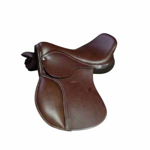 Sillín de doma inglesa de cuero personalizado, tachuela de equitación duradera y cómoda con forro de malla - Product Image 6