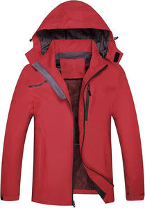 Veste coupe-vent imperméable Softshell personnalisée de haute qualité pour hommes en polyester pour les activités de plein air randonnée pêche en gros - Product Image 5