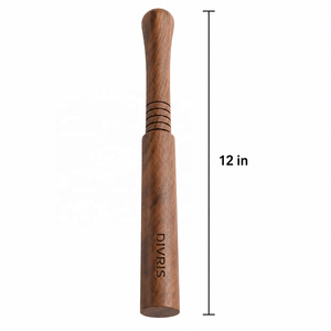 Wood Cocktail Muddler Handmade Durable Eco-Friendly Modern <b>Bar</b> <b>Tool</b> for Mixologist - Product Image 3