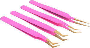 Pince à cils de marque privée Conception personnalisée et pointe de la pince à cils en acier inoxydable de haute qualité par Life Care Instruments - Product Image 2