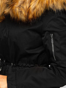 Achetez une parka d'hiver à capuche pour femme, vêtements chauds pour la chasse, le camping et la randonnée, design personnalisé, parkas pour femmes - Product Image 5