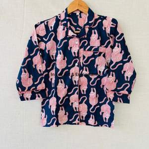 Nuevo Conjunto de Pijama de Algodón para Niños, Hermoso Conjunto de Pijama de Algodón Estampado Indio, Ropa de Dormir 100% Algodón - Product Image 6