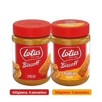 Lotus Biscoff Galletas Caramelizadas 10 Cajas 250g Crema de Chocolate Rica Sin Envolver Huevo Sabores de Queso Salado Picante Sabor Glucosa