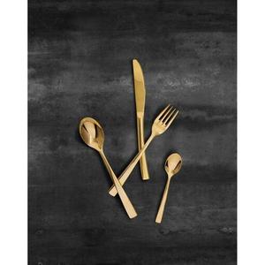 Juego de cubiertos de lujo Acero inoxidable Chapado en plata con mango de diseño de forma ovalada Nuevo mango de acabado mate plateado de lujo - Product Image 3