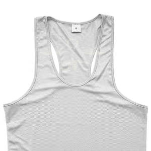 Culturismo Stringer chaleco transpirable y ligero para el rendimiento Trendy Gym Stringer Tank Top - Product Image 6