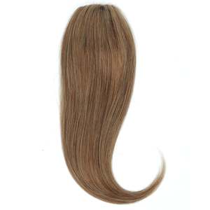 <b>Clip</b>-<b>In</b> Hair Extensions Volumizer <b>Bangs</b> Layers 12 Inch Dirty Blonde Straight - Product Image 2