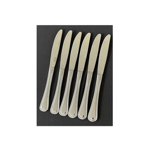 Couteau à beurre artisanal en acier inoxydable 10 pièces couteau à beurre en vrac d'arachide à fromage couteau à beurre à tartiner personnalisé - Product Image 2