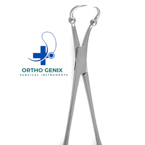 Dispositifs médicaux Pince à serviettes Roeder Qualité médicale 13cm 15cm Mâchoires à bille Outils chirurgicaux Manuel Acier Ortho Genix Gynécologie - Product Image 2