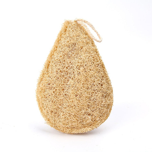 Almohadilla de espuma natural para fregar, esponja de lufa para ducha, cuidado de la piel corporal, depuradores de baño, almohadillas ecológicas para fregar - Product Image 2