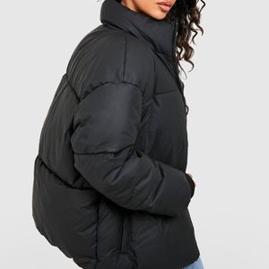 Chaqueta acolchada transpirable de talla grande para mujer, Chaqueta corta cálida de invierno para damas y niñas - Product Image 5