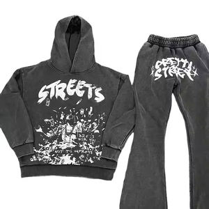 Venta al por mayor de chándal personalizado Tech Fleece para los hombres varios patrones con Puff LOGO varios colores conjuntos de prendas de vestir exteriores para los hombres - Product Image 1