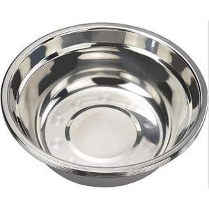 Bol de service classique indien en acier inoxydable fait à la main et poli pour la cuisine du Ramadan - Product Image 3