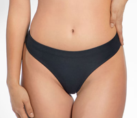 Tanga Sexy de Algodón 100% Fabricada en Bangladesh, Nueva, para Mujer, en Varios Colores Sólidos, de Cintura Baja, Tejida