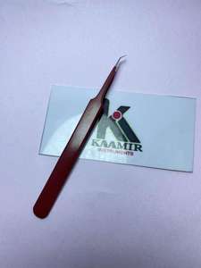 Pinzas Profesionales para Pestañas de Acero Inoxidable con Agarre Suave, Diseño Ergonómico Antimagnético, Funcionamiento Suave, Pinzas para Extensión de Pestañas - Product Image 6