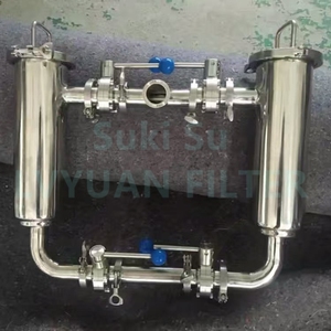 Simplex Duplex cấp thực phẩm tri-kẹp vệ sinh L loại lưới lọc thép không gỉ góc lọc - Product Image 6