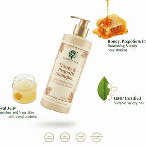 "Naturalsulfate-free Honey Propolis Pollen <b>Shampoo</b> 250ml RedMoringa Italy OEM Private Label" - Product Image 3