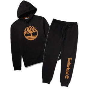 Conjunto de chándal con capucha y cremallera para hombre personalizado, ropa cómoda de punto para correr para entrenamiento, trajes de dos piezas de invierno - Product Image 6