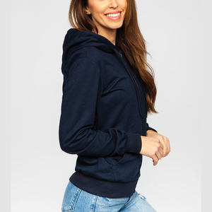 Sudaderas con cremallera para mujer Ropa deportiva informal Sudadera con capucha y cremallera completa para trotar y gimnasio - Product Image 4