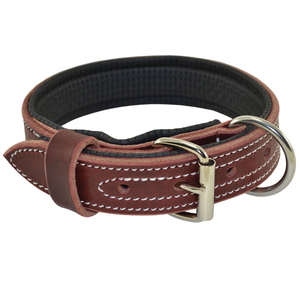 ปลอกคอหนังสำหรับสุนัขดีไซน์ตามสั่งอุปกรณ์เสริมหนังสำหรับสัตว์เลี้ยงปลอกคอสุนัขทำจากโลหะทนทานออกแบบได้ตามต้องการ - Product Image 3