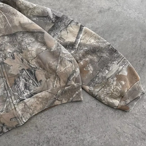 Camouflage Chasse À Capuche Hommes Polaire Doublé En Plein Air Tactique À Capuche Chaud Camouflage Pull Sweat Pour Les Chasseurs - Product Image 3