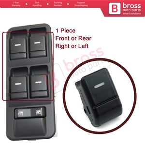 BDP152 <b>Window</b> Switch Button <b>Cover</b> Cap YUD501570PVJ for Land Range Sport MK1 L320 2005-2009 Pre Facelift - Product Image 5