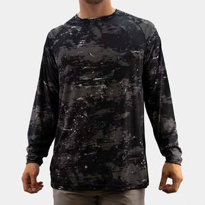 Camisas de pesca al por mayor de alta calidad camisa de poliéster por sublimación tela suave verano Hombre Camisas de pesca ropa deportiva servicio OEM - Product Image 5