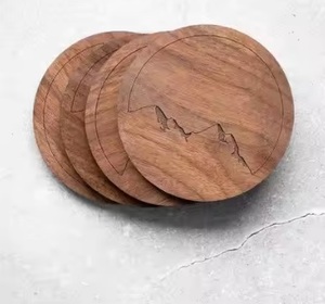 Posavasos de Madera Natural Sólida con Diseño Clásico, Opciones Personalizables, Calidad Ecológica para Espacios Tradicionales - Product Image 2