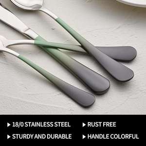 Customized Sustainable Stainless Steel <b>Flatware</b> <b>Set</b> for Restaurants & Hotels Premium Quality Food Grade Dishwasher Safe - Product Image 3