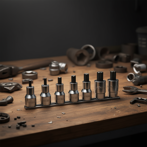 Juego de 7 llaves de vaso con perfil XZN (Art. 920XZN) con Soporte - Product Image 3