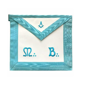 Good Quality Top Design Wholesale Masonic Regalia Apron Masonic Scottish Rite 20th Degree Master Regalia Apron - Product Image 4