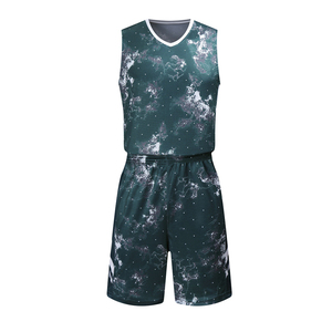 Shorts de basket-ball d'été en gros 2026, numéro personnalisé, réversible, vêtements de sport en maille, 100% polyester, taille adulte, ensembles uniformes - Product Image 4