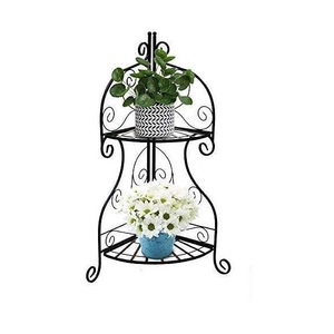 Support de plantes en métal pour une utilisation en intérieur et en extérieur, support de présentation de pots de fleurs durable pour la maison et le jardin - Product Image 1