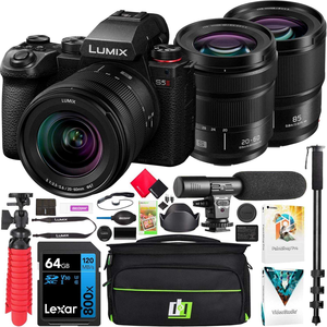 PRECIO IMBATIBLE para la NUEVA Cámara Digital sin Espejo LU MIXS S5II ORIGINAL, Kit de 2 Lentes, Video 4K HD, Zoom Digital 16x, Pantalla Dual - Product Image 3